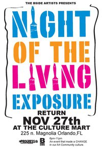 B-Side Artists Night of the Living Exposure #2